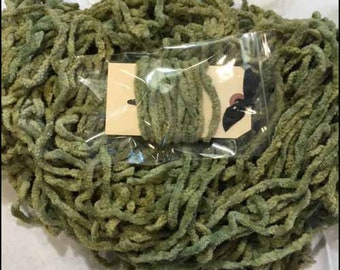 Chenille Trim, Mossy, Lady Dot Creates, Chenille, Hand Dyed Chenille, Cotton Chenille, Sewing Notion, Sewing Accessory, Sewing Trim