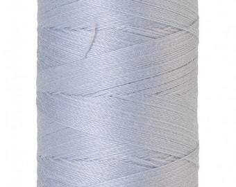 Mettler Thread, Ice Cap, #0363 60wt, Solid Cotton, Silk Finish Cotton, Embroidery Thread, Sewing Thread, Quilting Thread, Sewing Thread