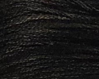 Weeks Dye Works, Onyx, WDW-1304, 5 YARD Skein, Hand Dyed Cotton, Embroidery Floss, Counted Cross Stitch, Embroidery, PunchNeedle