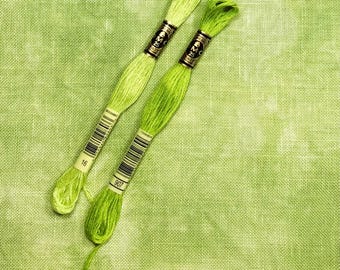 32 Ct Lugana, Pistachio, Lugana 32, Zweigart, Counted Cross Stitch, Cross Stitch Fabric, Embroidery Fabric, Evenweave, Atomic Ranch