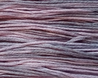 Weeks Dye Works, Grape Ice, WDW-1156, 5 YARD Skein, Hand Dyed Cotton, Embroidery Floss, Counted Cross Stitch, Embroidery, PunchNeedle