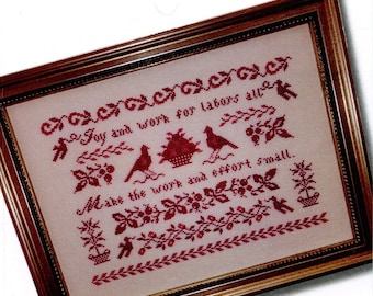 Counted Cross Stitch Pattern, A Joyful Purpose, Sweet Nothings, Ornament, Sampler, Pillow, Bowl Fillers, JBW Designs, PATTERN ONLY