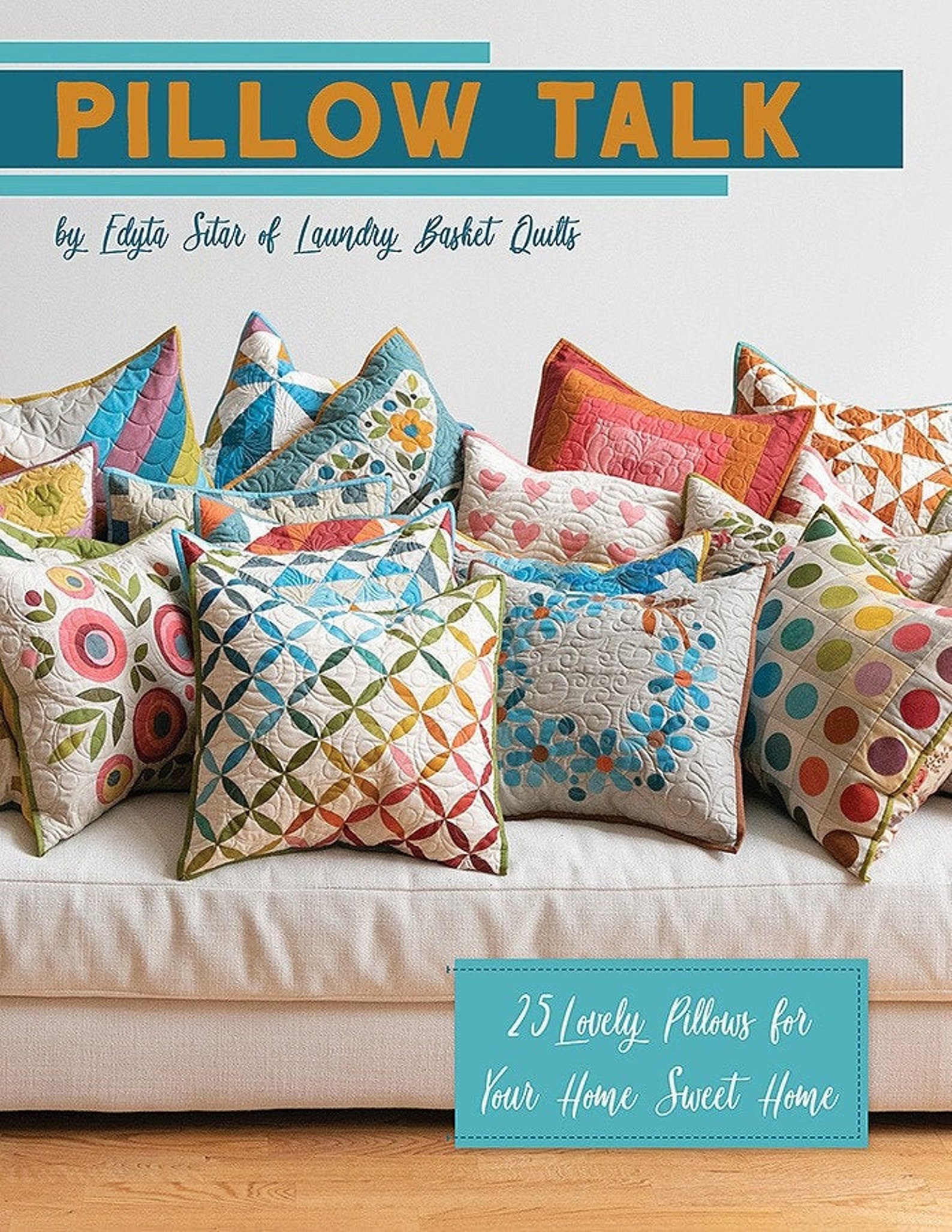 Softcover Book Pillow Talk Quilted Pillows Quilt Patterns Etsy