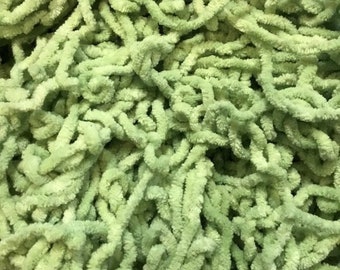 Chenille Trim, New Leaves, Lady Dot Creates, Chenille, Hand Dyed Chenille, Cotton Chenille, Sewing Notion, Sewing Accessory, Sewing Trim