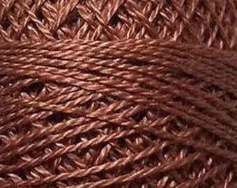 Valdani Thread, Size 12, #160, Light Maroon, Valdani Perle Cotton, Embroidery Thread, Punch Needle, Embroidery, Penny Rugs, Sewing Accessory