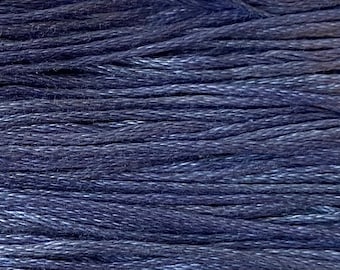 Weeks Dye Works, Periwinkle, WDW-2337, 5 YARD Skein, Hand Dyed Cotton, Embroidery Floss, Counted Cross Stitch, Embroidery, Over Dyed Cotton