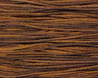 Weeks Dye Works, Swiss Chocolate, WDW-1237, 5 YARD Skein, Hand Dyed Cotton, Embroidery Floss, Cross Stitch, Hand Embroidery, Punch Needle