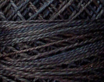 Valdani Thread, Size 8, O511, Valdani Perle Cotton, Black Sea, Punch Needle, Embroidery, Penny Rugs, Primitive Stitching, Sewing Accessory