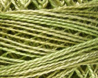 Valdani Thread, Size 8, O559, Valdani Perle Cotton, Watery Weed, Punch Needle, Embroidery, Penny Rugs, Primitive Stitching, Sewing Accessory