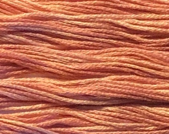 Weeks Dye Works, Hibiscus, WDW-2278, 5 YARD Skein, Cotton Floss, Embroidery Floss, Counted Cross Stitch, Hand Embroidery, PunchNeedle