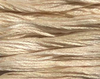 Weeks Dye Works, Parchment, WDW-1110, 5 YARD Skein, Hand Dyed Cotton, Embroidery Floss, Counted Cross Stitch, Embroidery, Over Dyed Cotton