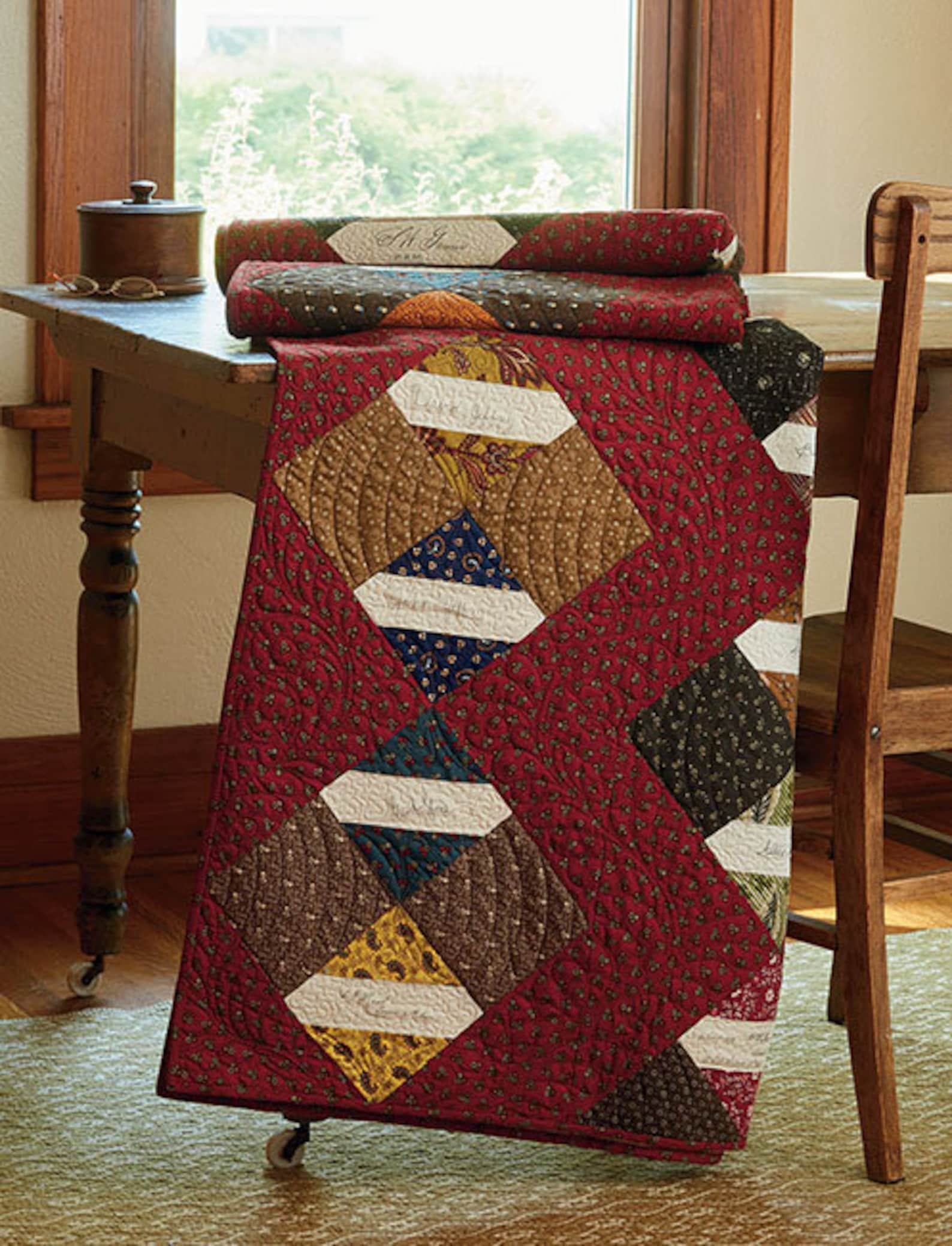 Softcover Book Quilts of Love and Valor Quilt Patterns Etsy