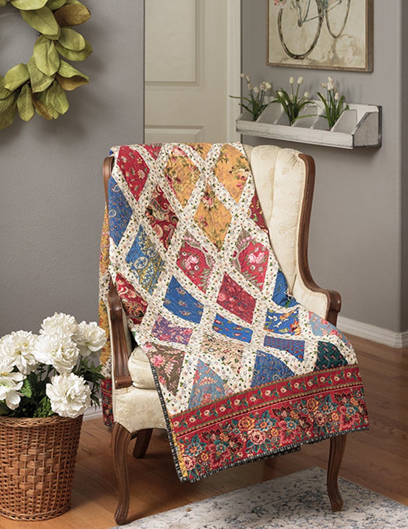 Softcover Book Sew Happy Quilt Patterns Quilts Table Etsy