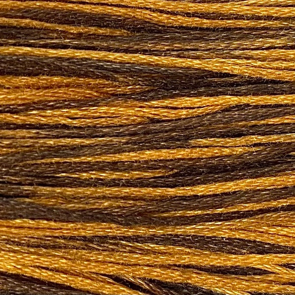 Weeks Dye Works, Beehive, WDW-2213, 5 YARD Skein, Hand Dyed Cotton, Embroidery Floss, Counted Cross Stitch, Embroidery, PunchNeedle