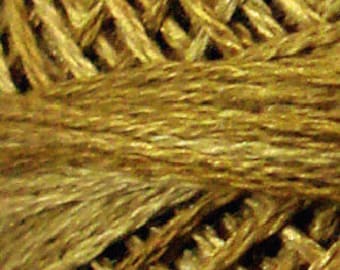 Valdani 3 Strand, H205, Cotton Floss, Ancient Gold, Heirloom Collection, Punch Needle, Embroidery, Penny Rugs, Wool Applique, Cross Stitch