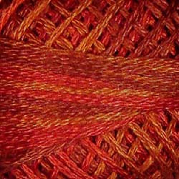 Valdani 3 Strand, O510, Terracotta Twist, Cotton Floss, Cross Stitch, Punch Needle, Embroidery, Penny Rugs, Wool Applique, Tatting