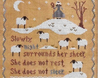 Counted Cross Stitch Pattern, Jubilee's Sheep, Cross Stitch, Cross Stitch Pattern, Scripture, Little House Needlework, PATTERN ONLY