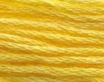 Gentle Art, Simply Shaker Threads, Lemon Drops, #0650, 10 YARD Skein, Embroidery Floss, Counted Cross Stitch, Hand Embroidery Thread