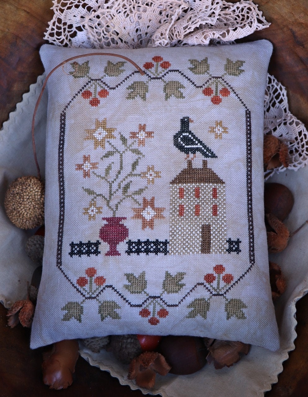 punch needle cross stitch