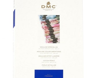 DMC, DMC Color Card, Needlework Thread Card, DMC Floss Color Chart, Floss Color Chart, Floss Color Card, Thread Chart, DMCCorporation