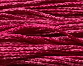 Weeks Dye Works, Strawberry Fields, WDW-2265, 5 YARD Skein, Hand Dyed Cotton, Embroidery Floss, Counted Cross Stitch, Embroidery