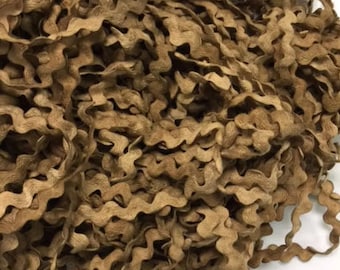 Rick Rack Trim, Birds Nest, Lady Dot Creates, Hand Dyed Rick Rack, Cotton Rick Rack Trim, Sewing Notion, Sewing Accessory, Sewing Trim
