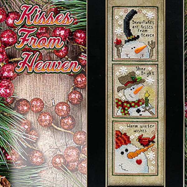 Snowmen Cross Stitch Patterns Etsy