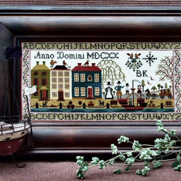 Plymouth Cross Stitch Etsy