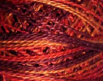 Valdani Thread, Size 12, O533, Valdani Perle Cotton, Golden Autumn, Punch Needle, Embroidery, Penny Rugs, Wool Applique, Sewing Accessory