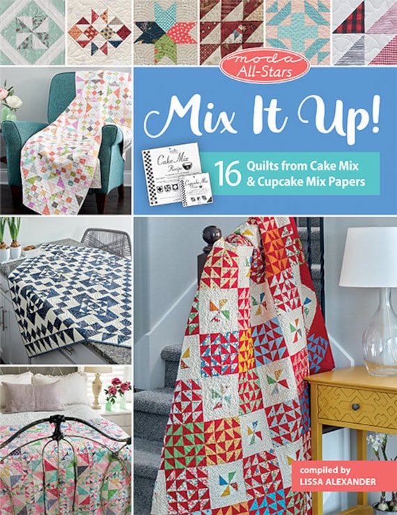 Softcover Book, Mix It Up, Quilt Patterns, Churn Dash