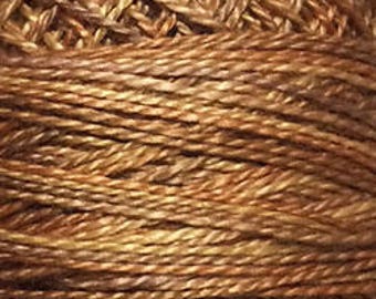 Valdani Thread, Size 12, O505, Valdani Perle Cotton, Toffee, Punch Needle, Embroidery, Penny Rugs, Primitive Stitching, Sewing Accessory