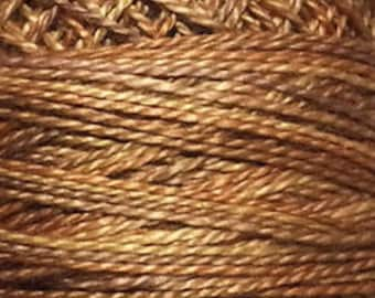 Valdani Thread, Size 12, O505, Valdani Perle Cotton, Toffee, Punch Needle, Embroidery, Penny Rugs, Primitive Stitching, Sewing Accessory