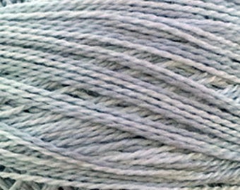 Valdani 3 Strand, O122, Sky Gray, Perle Cotton, Punch Needle, Embroidery, Penny Rugs, Primitive Stitching, Wool Applique, Handanger