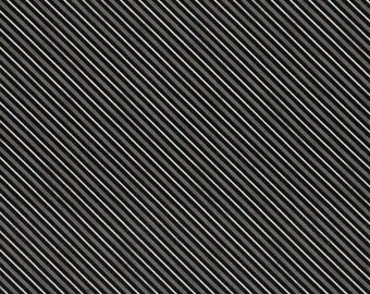 Quilt Fabric, Haunted Night, Black Diagonal Stripes, Halloween Fabric, Quilt Fabric, Halloween Decor, Danielle Leon, Wilmington Prints