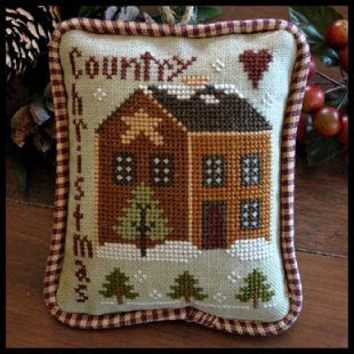 Counted Cross Stitch Pattern Country Christmas Christmas - Etsy