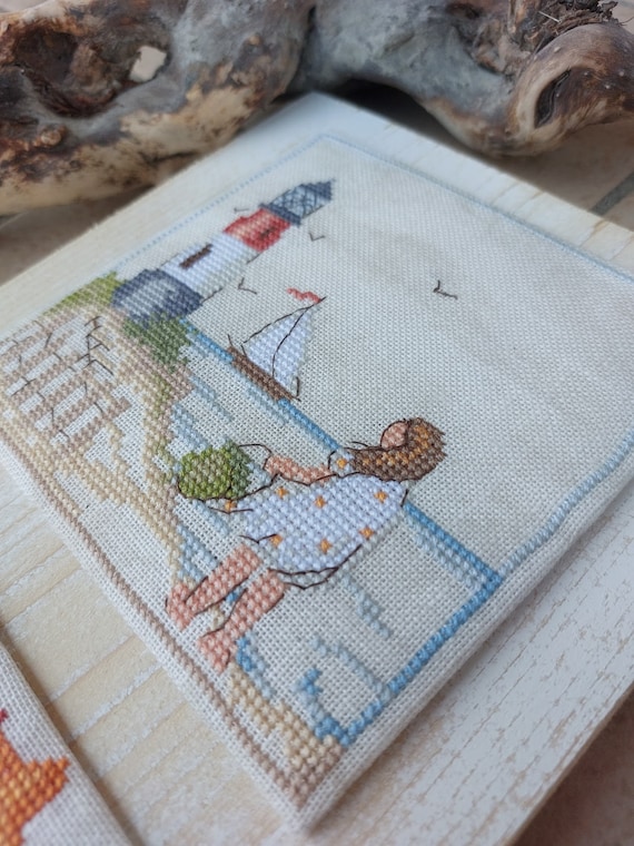 Counted Cross Stitch Pattern, Giochi D'estate, Summer Games, Sea