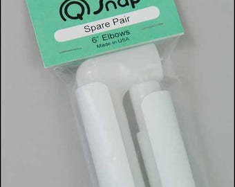 Q-Snap Spare Pair, 6" Elbows, Extra Elbows