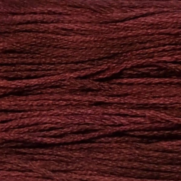 Weeks Dye Works, Brick, WDW-1331, 5 YARD Skein, Hand Dyed Cotton, Embroidery Floss, Counted Cross Stitch, Hand Embroidery, Over Dyed Cotton