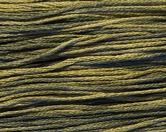 Weeks Dye Works, London Fog, WDW-1198, 5 YARD Skein, Hand Dyed Cotton, Embroidery Floss, Counted Cross Stitch, Embroidery, PunchNeedle