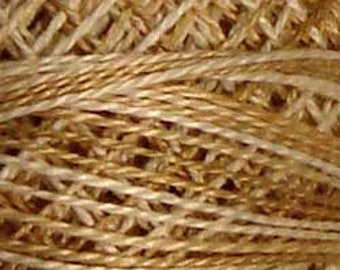 Valdani Thread, Size 12, O514, Wheat Husk, Perle Cotton, Embroidery, Penny Rugs, Punch Needle, Primitive Stitching, Sewing Accessory