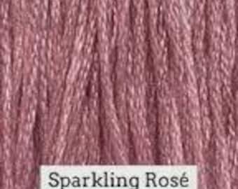 Classic Colorworks, Sparkling Rosé, CCT-277, 5 YARD Skein, Hand Dyed Cotton, Embroidery Floss, Counted Cross Stitch, Hand Embroidery Thread