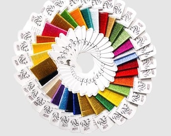 Petite Entice, Fine Sparkling Braid, Needlepoint, Cross Stitch, Metallic Braid, Rayon Metallic Braid, Metallized, Rainbow Gallery