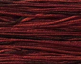 Weeks Dye Works, Indian Summer, WDW-4121, 5 YARD Skein, Hand Dyed Cotton, Embroidery Floss, Counted Cross Stitch, Embroidery, Punch Needle