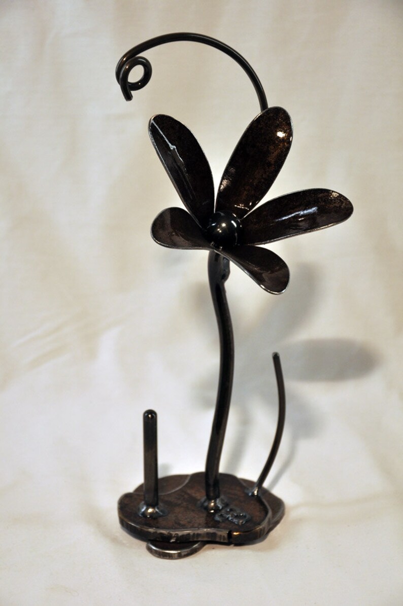 Coneflower Thread Holder Cone Flower Thread Holder Metal Etsy