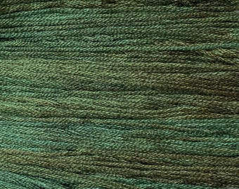 Gentle Art, Simply Shaker Threads, Cucumber, #7077, 10 YARD Skein, Embroidery Floss, Counted Cross Stitch, Hand Embroidery Thread