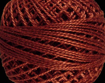 Valdani, Size 12, 813, Valdani Perle Cotton, Brick, Punch Needle, Embroidery, Penny Rugs, Primitive Stitching, Sewing Accessory