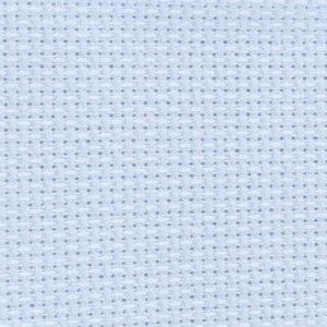 14 Count Aida Cloth 60 Wide Light Blue by the Half Yard Cross Stitch Fabric  