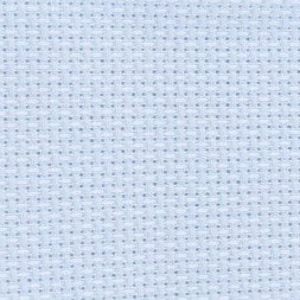 14 Count Aida Cloth 60 Wide Light Blue by the Half Yard Cross Stitch Fabric  