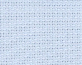 16ct Cross Stitch Fabric, Embroidery Cloth With Linen Look Uniform Holes,  16 Count Even Weave Polyester Cotton Aida, FREE Worldwide Delivery 