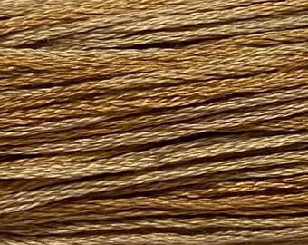 Weeks Dye Works, Oak, WDW-1219, 5 YARD Skein, Hand Dyed Cotton, Embroidery Floss, Counted Cross Stitch, Embroidery, PunchNeedle